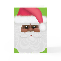 Heel de Zwarte of Afrikaanse Amerikaanse Kerstman