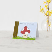 Heel erg bedankt kaart (Gele Bloem)