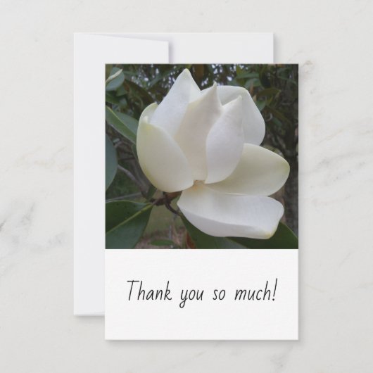 Heel erg bedankt kaart (Voorkant)