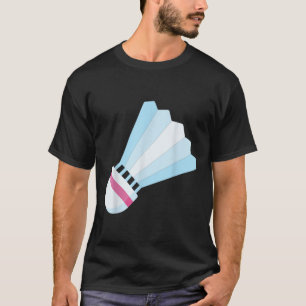 Heel graag badminton shuttle birdie 9 t-shirt