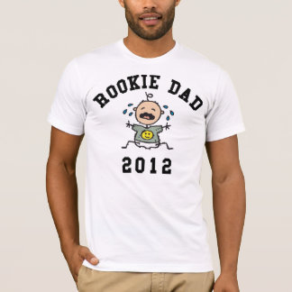 Heel grappig Nieuwe Rookie Pap 2012 T-shirt
