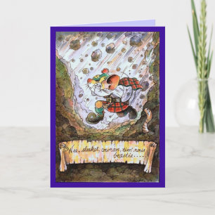 Heel klein, sleekit, cowran, de tim'rous kaart van