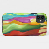 Heel kleurrijk abstract schilderij. Case-Mate iPhone case (Achterkant (horizontaal))