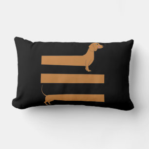 Heel lang Dachshund grappig Kussen