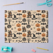 Heel leuk Halloween thema Tissuepapier (Craft)
