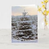 Heel mooi kerstWenskaart! Kaart (Gele Bloem)