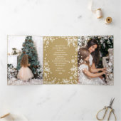 Heel prettig kerstfeest. Multi Photo Holiday Kaart (Binnen)