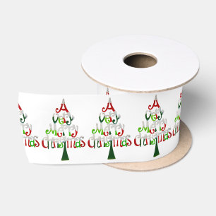 Heel prettige kerstboom lint