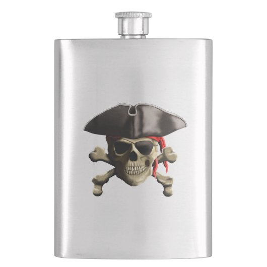 Heel Roger Pirate Skull Flacon (Voorkant)