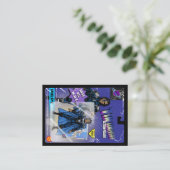 HEEL TEGEN. M.O.C. VISITEKAARTJES (Staand voorkant)