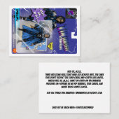 HEEL TEGEN. M.O.C. VISITEKAARTJES (Voorkant / Achterkant)