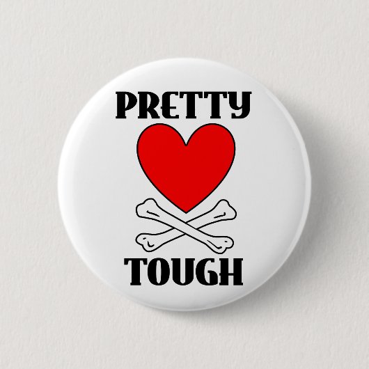 Heel Toughe Knoop Ronde Button 5,7 Cm (Voorkant)