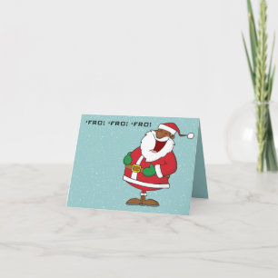 Heel Zwart Sinterklaas 2 Feestdagen Kaart