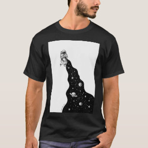 Heelal is Geweven T-shirt