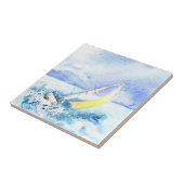 'Heeled Over'-tegel Tegeltje (Zijkant)