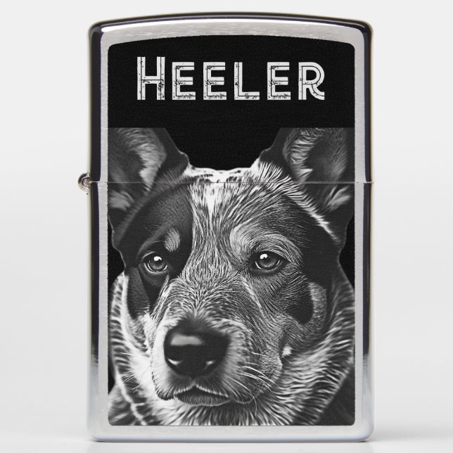 Heeler Blue Heeler Dog (Voorkant)