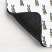 Heeler Cattledog (Blue Black Tan) Muismat (Hoek)