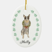 Heeler Christmas Ornament (Voorkant)