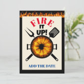 HEER DE GRILL OP KAART (Staand voorkant)