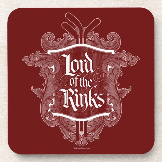 Heer der Rinks (Hockey) Bier Onderzetter (Voorkant)