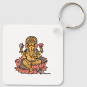 Heer Ganesh Sleutelhanger (Achterkant)