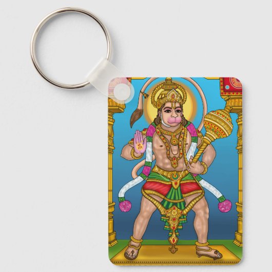 Heer Hanuman Sleutelhanger (Voorkant)