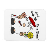 Heer help me Ik ben een verpleegster Magneet (Horizontaal)