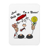 Heer help me Ik ben een verpleegster Magneet (Verticaal)