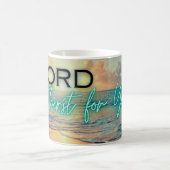 Heer Ik Dorst naar U Vierkant Kussen Koffiemok (Center)