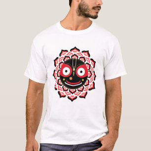 Heer Jagannath Gezicht Chakra Hindoe-deïteit T-shirt