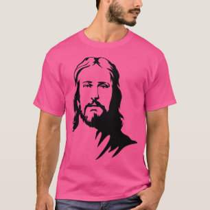 Heer Jezus Jezus Jezus Face T-shirt