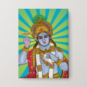 Heer Krishna Button
