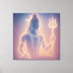 Heer Shiva Canvas Afdruk