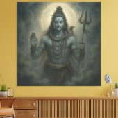 Heer Shiva Canvas Afdruk (Insitu (Woonkamer))