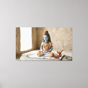 Heer Shiva Canvas Afdruk