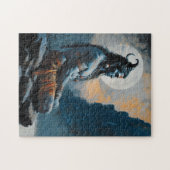 Heer shiva mediteren, housewarming, geschenk, idee legpuzzel (Horizontaal)