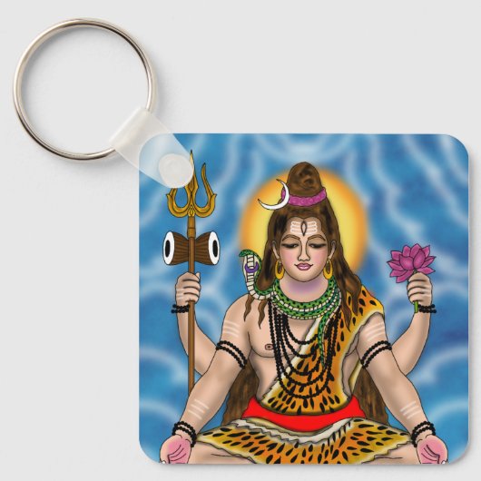 Heer Shiva Sleutelhanger (Voorkant)