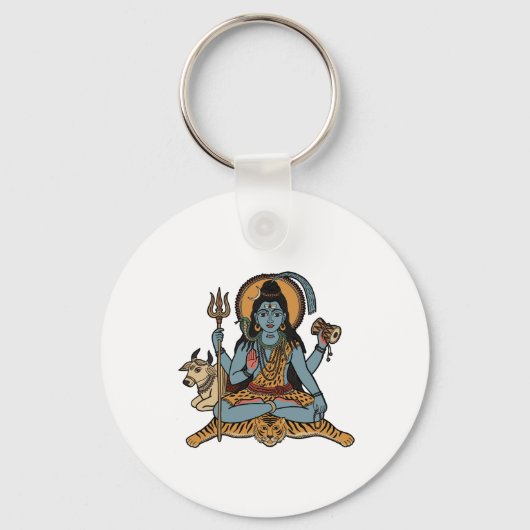 Heer Shiva Sleutelhanger (Voorkant)