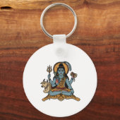 Heer Shiva Sleutelhanger (Achterkant)