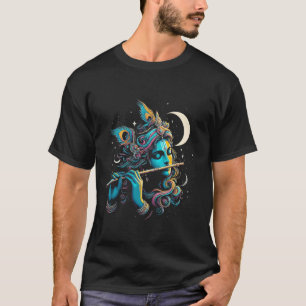Heer Shri Krishna Hindoe God Heer Shri Krishna Lie T-shirt