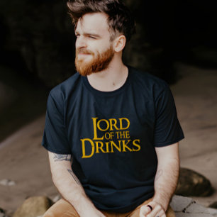 Heer van de Dranken - Grappig en Sarcastisch T-shirt