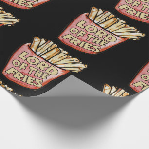 Heer van de friet cadeaupapier