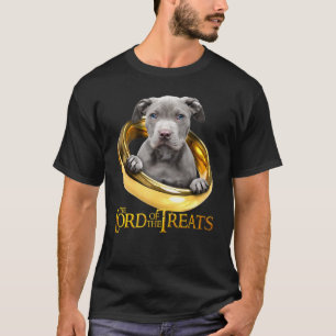Heer Van De Snoepjes Grijze Pitbull Puppy T-shirt