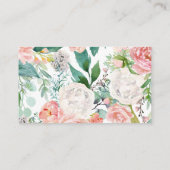 Heerlijk bos beboste dieren luier Raffle Informatiekaartje (Achterkant)