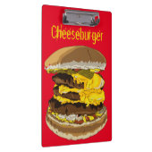 Heerlijk Cheeseburger Klembord (Rechts)