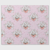 heerlijk Cute Cat Cadeaupapier (Vlak)