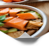 Heerlijk eten poster (Hoek)