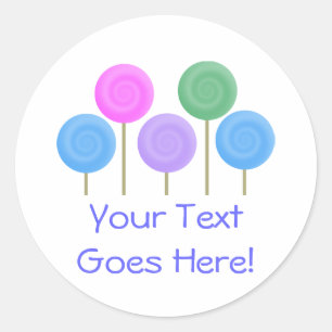 heerlijk fijn Collectie Ronde Sticker