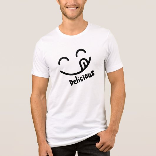 Heerlijk foodie T-shirt (Voorkant)