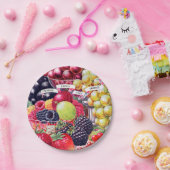  heerlijk fruit papieren bordje (Feest)